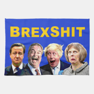 Linge De Cuisine BREXSHIT, drôle de message anti Brexit referendum