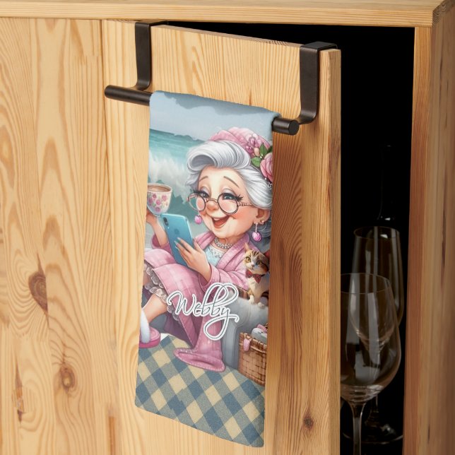 Linge De Cuisine Brochure pour petits et grands - Webby (Pliage en tiers)