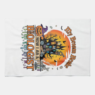 Linge De Cuisine Broom Broke Biologiste Halloween Château Hanté Cit