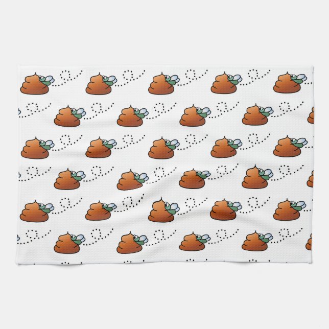 Linge De Cuisine Brootsch le PooPoo (Horizontal)