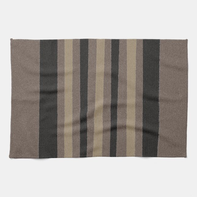Linge De Cuisine Brown et noir (Horizontal)