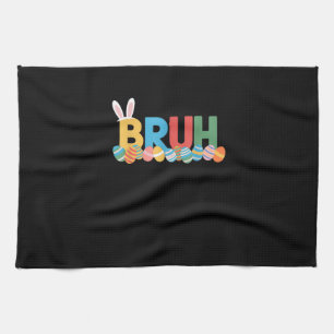 Linge De Cuisine Bruh Bunny Pâques mème mignon Pour Enfants _10