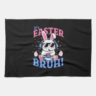 Linge De Cuisine Bruh Pâques Bunny Joueur Jeu Vidéo Jeux Hommes Gar