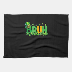 Linge De Cuisine Bruh St Patrick's Day Ados Garçons Enfants Drôle C