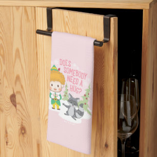 Linge De Cuisine Buddy l'Elfe Quelqu'un a besoin d'un câlin ?