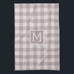 Linge De Cuisine Buffalo Check Plaid En vichy Check Beige Monogramm<br><div class="desc">Apportez un charme intemporel et un style de ferme confortable à votre cuisine avec notre serviette de cuisine Farmhouse Buffalo Check Plaid Beige Monogram. Dotée d'un motif classique à base de buffles dans les tons beiges doux, cette élégante serviette de cuisine allie sans effort la chaleur rustique à la simplicité...</div>