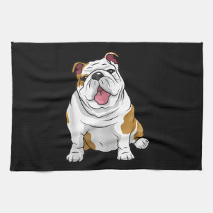 Linge De Cuisine Bulldogs anglais Awesome Funny Bulldog Pups Chiens