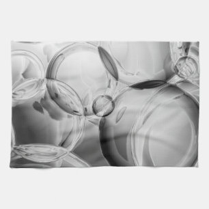 Linge De Cuisine Bulles noires