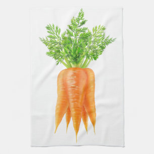 Linge De Cuisine Bunch de carottes