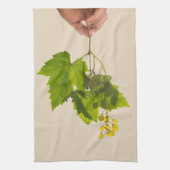 Linge De Cuisine Bunch de raisin (Vertical)