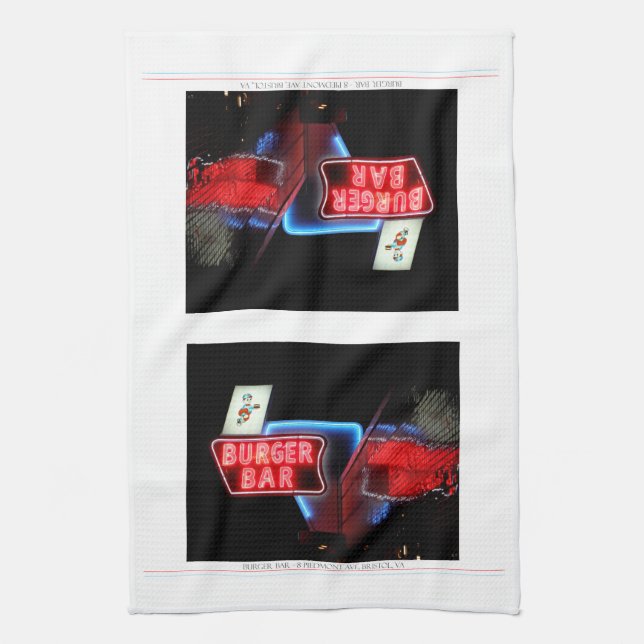 Linge De Cuisine Burger Bar Bristol Virginie (Vertical)