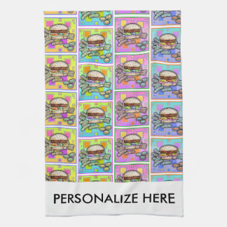Linge De Cuisine BURGER POP ART (Hamburger)