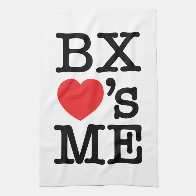 Linge De Cuisine BX ❤'s ME (Vertical)