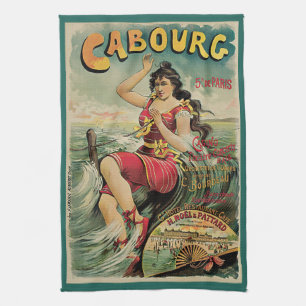 Linge De Cuisine Cabourg, France Station Balnéaire, Art de Voyage V