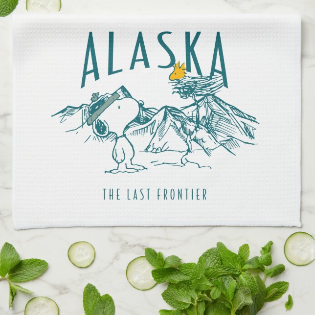 Linge De Cuisine cacahuètes | Alaska La Dernière frontière (Plié)