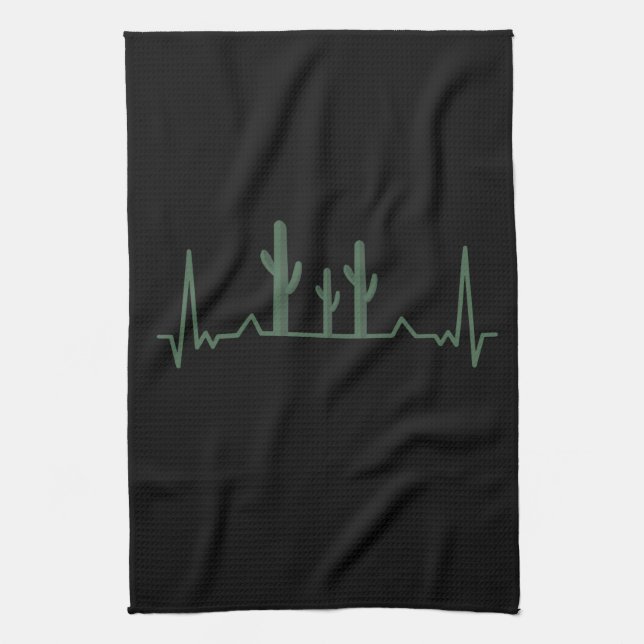 Linge De Cuisine Cactus (Vertical)