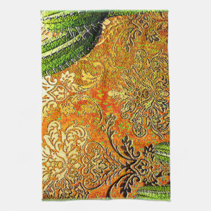 Linge De Cuisine Cactus du désert mexicain vintage