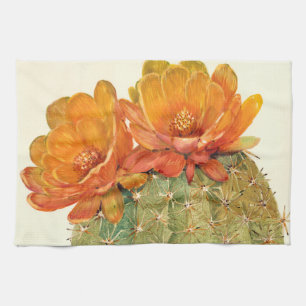 Linge De Cuisine Cactus Orange Blossoms