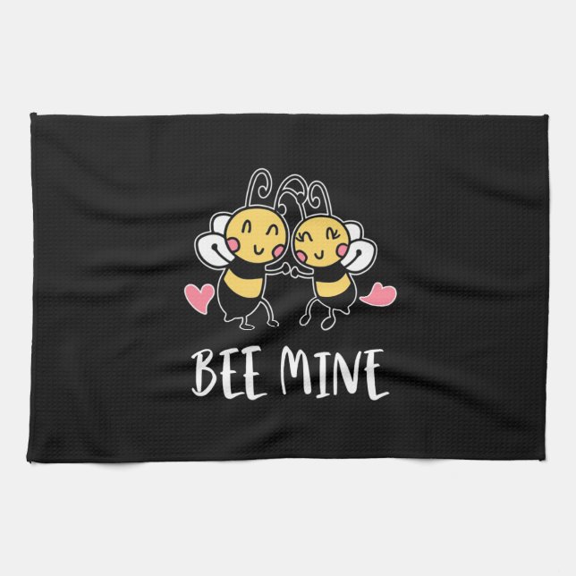 Linge De Cuisine Cadeau apiculteur | Mine d'abeille (Horizontal)