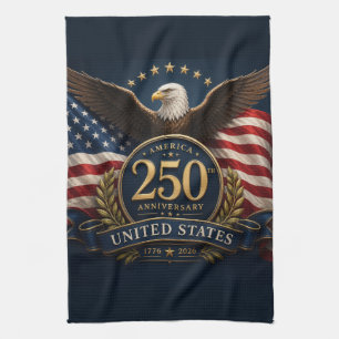 Linge De Cuisine Cadeau commémoratif patriotique 250e anniversaire