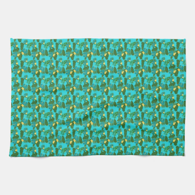 Linge De Cuisine Cadeau d'anniversaire | Le Paradis Tropical Vous A (Horizontal)