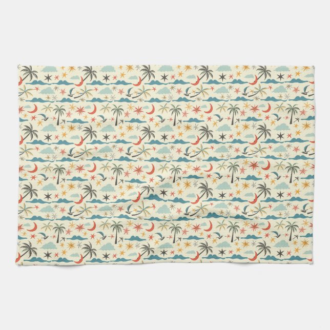 Linge De Cuisine Cadeau d'anniversaire | L'océan est une image cent (Horizontal)
