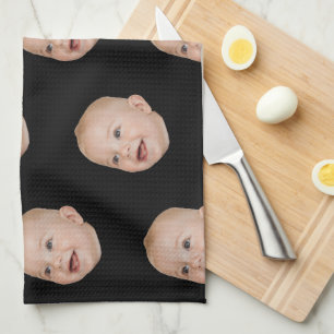 Linge De Cuisine Cadeau de cuisson sur le visage personnalisé de gr