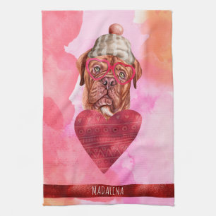 Linge De Cuisine Cadeau de la Saint-Valentin pour amoureux des chie