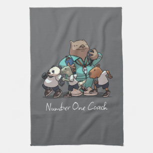 Linge De Cuisine Cadeau de remerciement pour l'entraîneur Wombat Œu