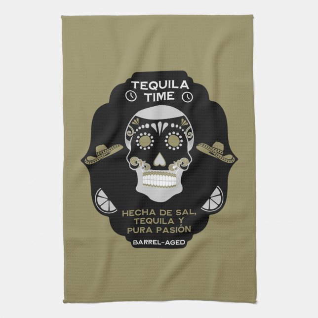 Linge De Cuisine Cadeau de Tequila Luxe (Vertical)