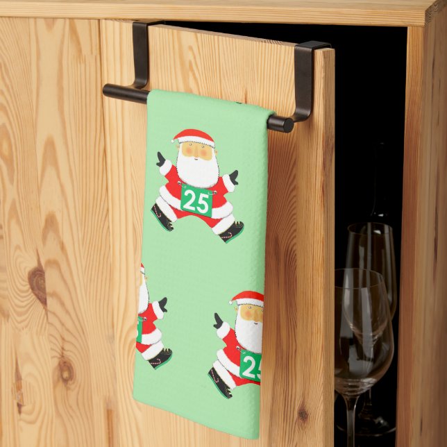 Linge De Cuisine Cadeau de vacances Creative Run (Pliage en tiers)