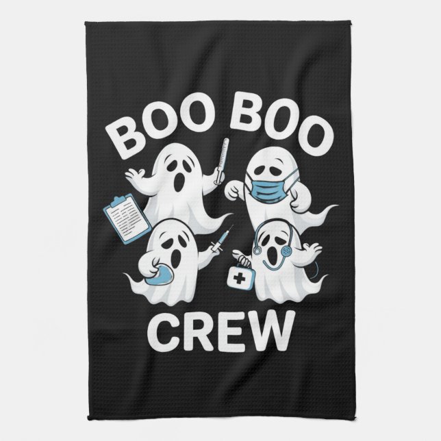 Linge De Cuisine Cadeau d'infirmière d'Halloween Équipe de bobos in (Vertical)