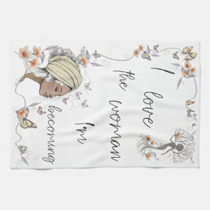 Linge De Cuisine Cadeau floral d'amour de soi pour femmes