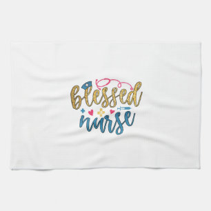Linge De Cuisine Cadeau infirmière   Infirmière bénie