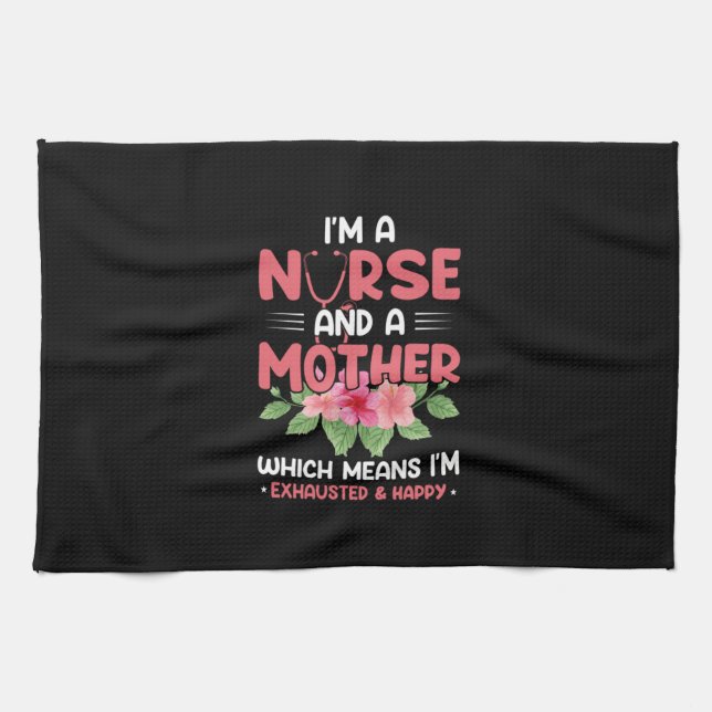 Linge De Cuisine Cadeau infirmière | Je Suis Infirmière (Horizontal)