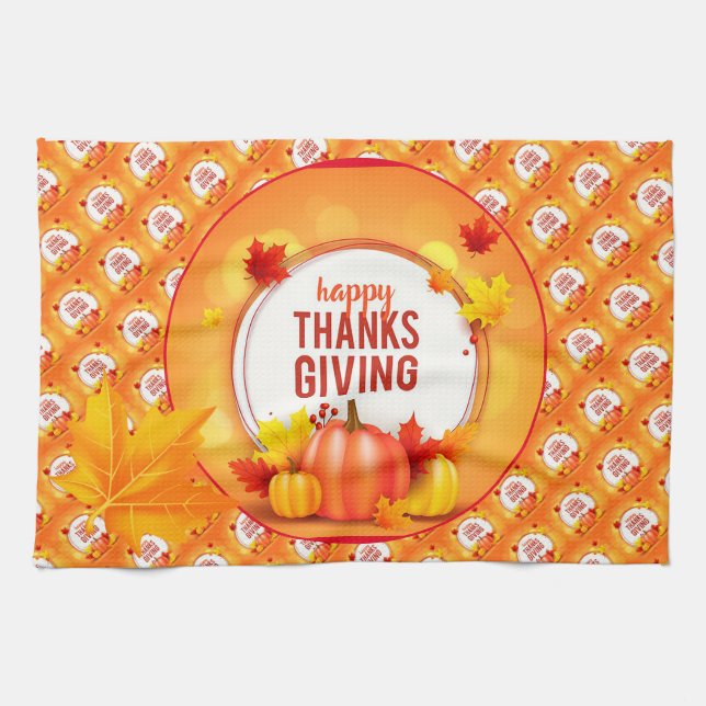 Linge De Cuisine Cadeau moderne Thanksgiving Best (Horizontal)