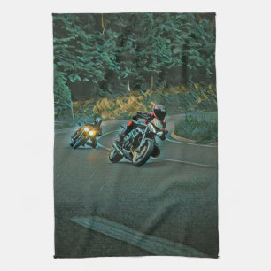Linge De Cuisine Cadeau moto
