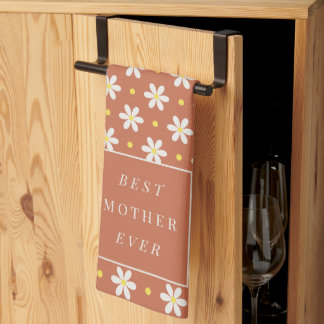 Linge De Cuisine Cadeau personnalisé de fête des mères Daisy person