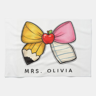 Linge De Cuisine Cadeau personnalisé pour enseignant | Enseignant p