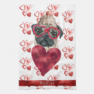 Linge De Cuisine Cadeau personnalisé Saint-Valentin pour amateur de