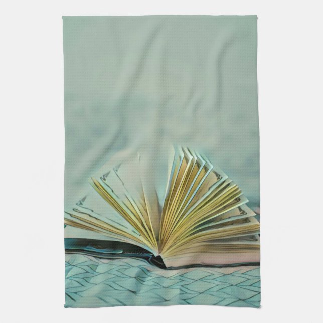 Linge De Cuisine Cadeau pour les amateurs de lecture (Vertical)