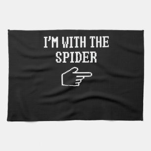 Linge De Cuisine Cadeau Spider   I'm With The Spider Costume Matchi
