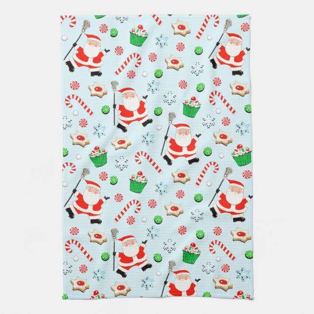 Linge De Cuisine Cadeaux de Noël de Lacrosse (Vertical)