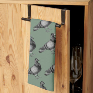 Linge De Cuisine Cadeaux de pigeon vintage