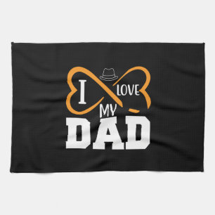 Linge De Cuisine Cadeaux papa J'aime mon père