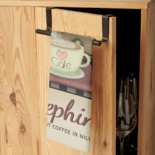 Linge De Cuisine Café Lover Retro Café Diner