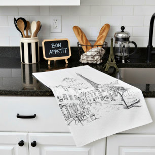 Linge De Cuisine Café Paris