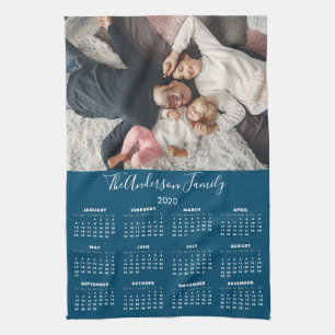 Linge De Cuisine Calendrier 2020 Votre Photo Nom de Famille
