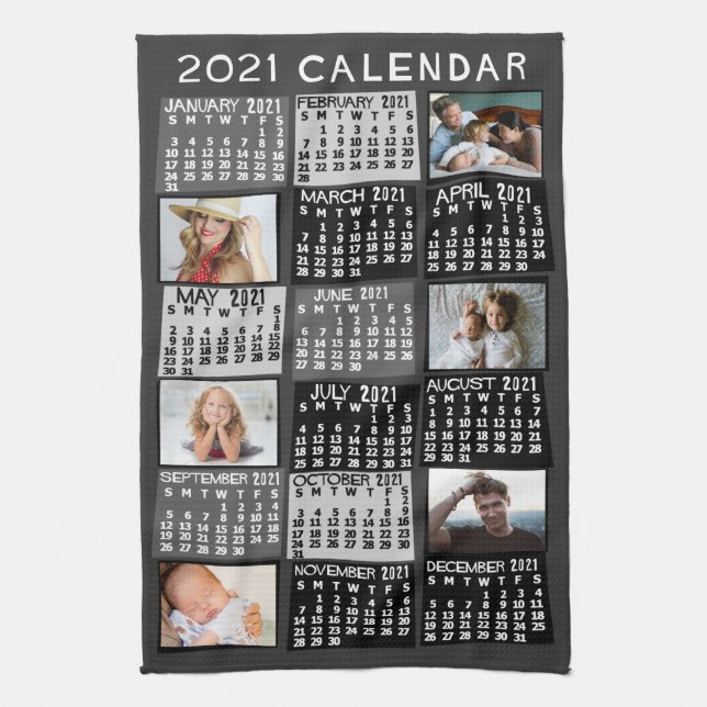 Linge De Cuisine Calendrier 2021 (Voir la description pour la nouve (Vertical)