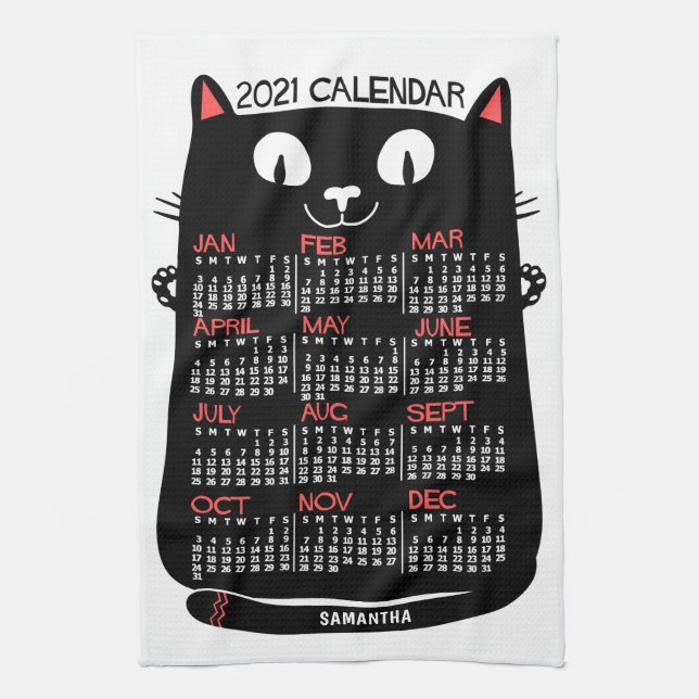 Linge De Cuisine Calendrier 2021 (Voir la description pour la nouve (Vertical)